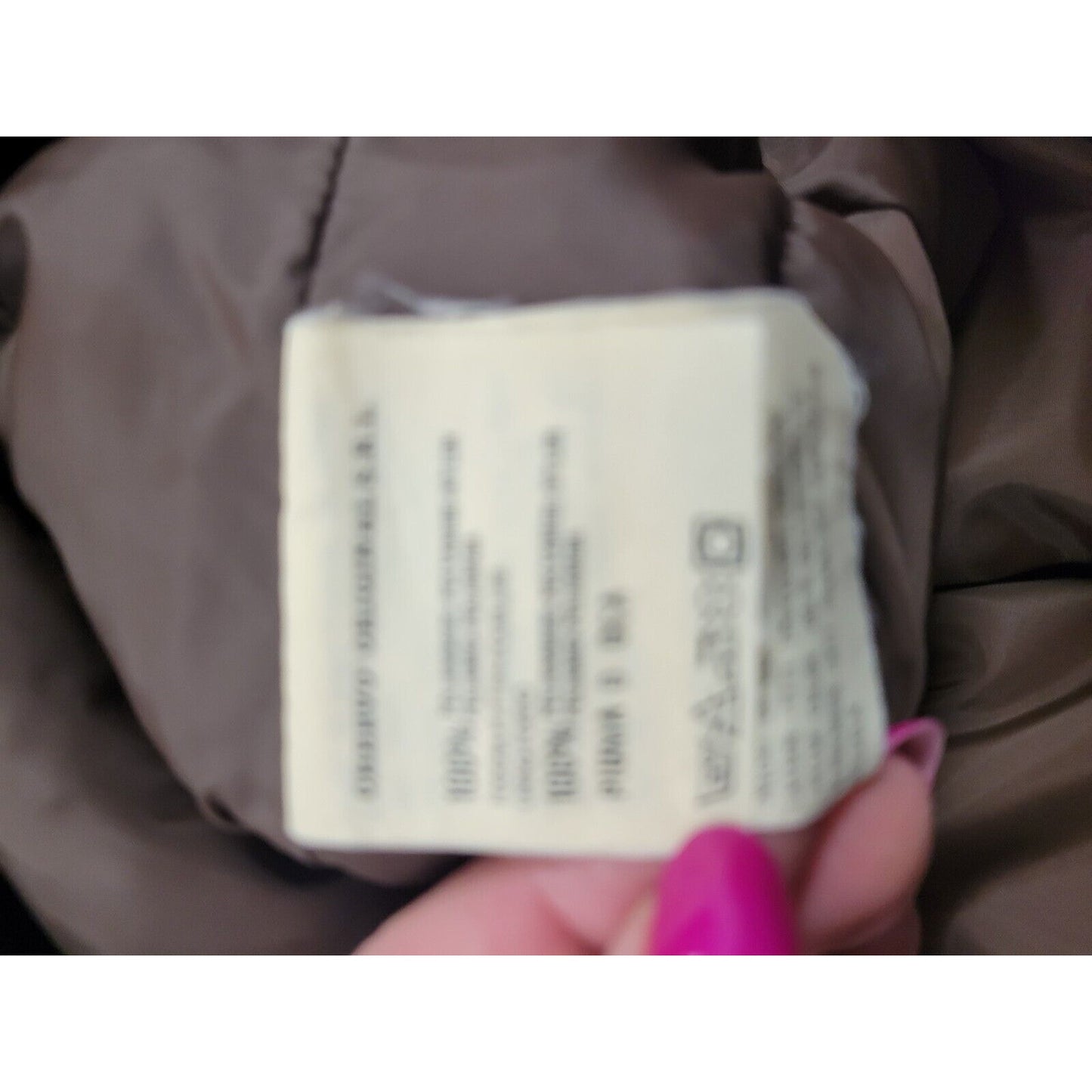 Chervo Down Vest Solid Brown Puffer Golf Wear Large