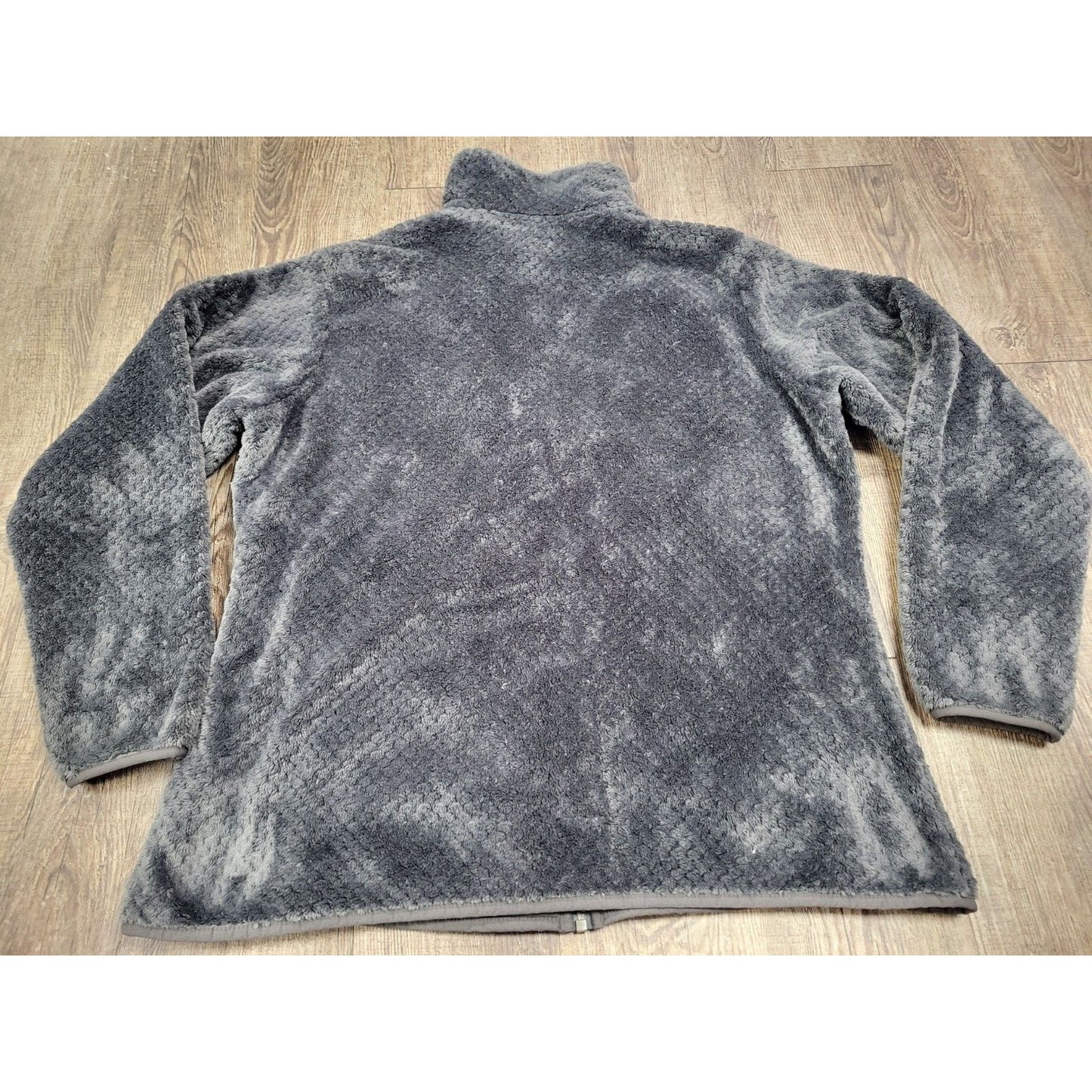 Columbia Women's Fire Side II Sherpa Full Zip Jacket 1819792 Dark Gray Plus 1X