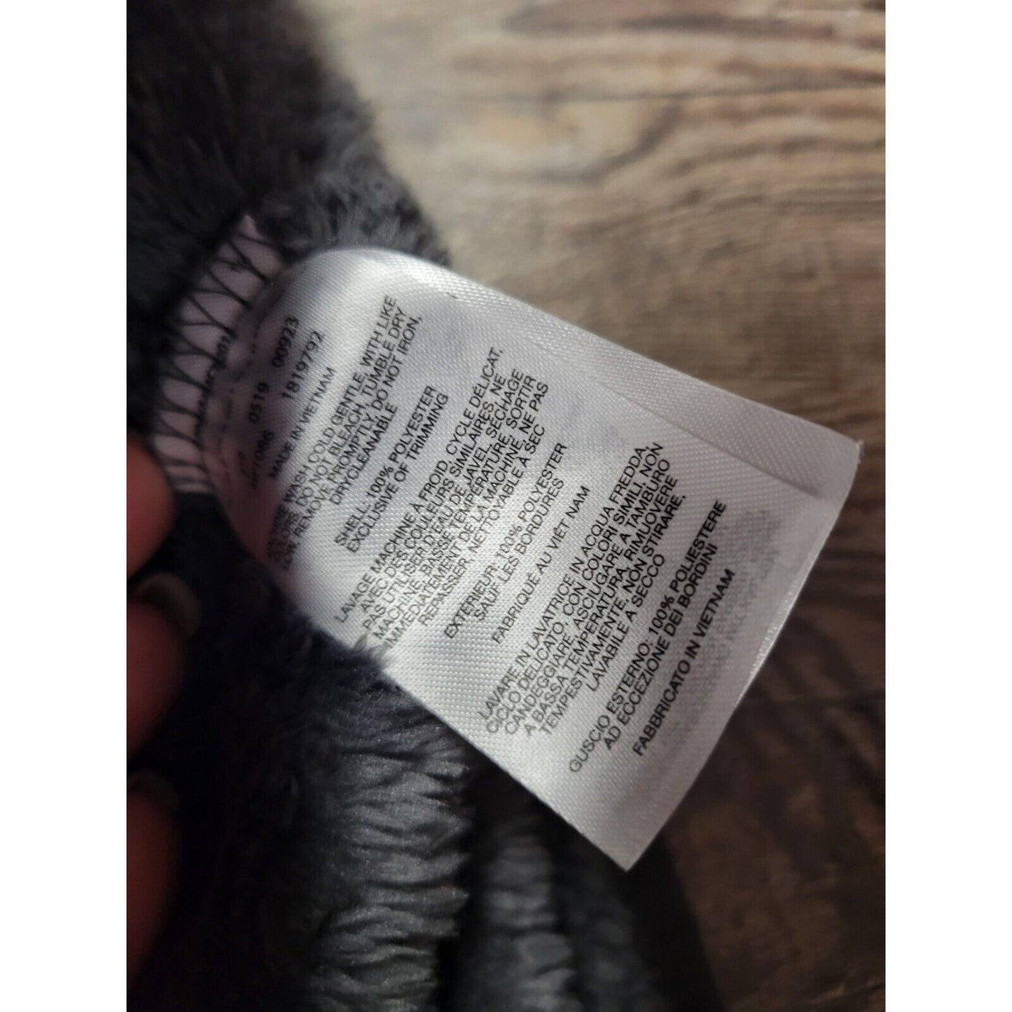 Columbia Women's Fire Side II Sherpa Full Zip Jacket 1819792 Dark Gray Plus 1X