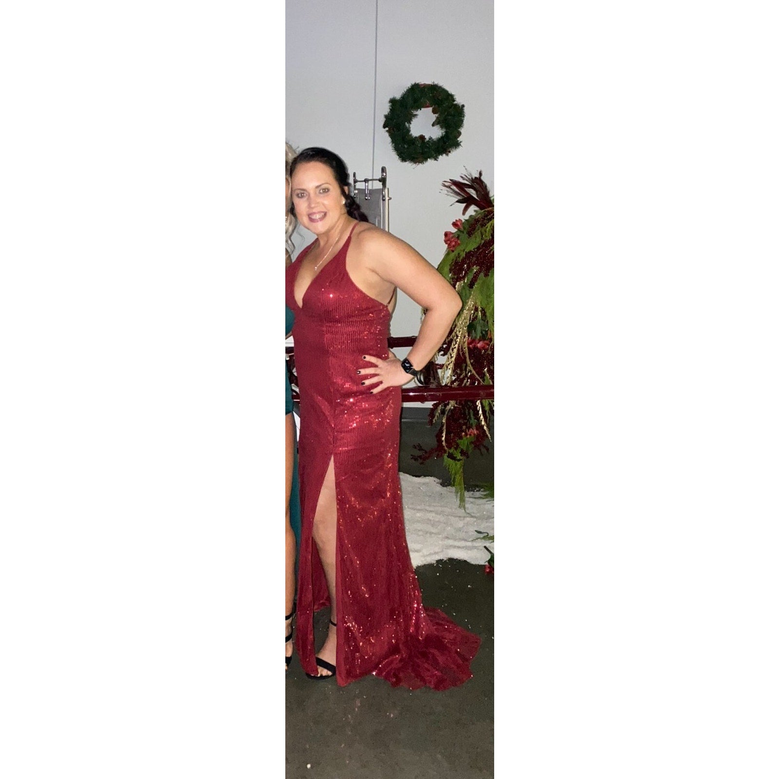 Cinderella Divine Maroon Burgundy Sequins Formal Dance Homecoming Dres Mary's Merry Marketplace Cinderella Divine Maroon Burgundy Sequins Formal Dance Homecoming Dres Mary's Merry Marketplace