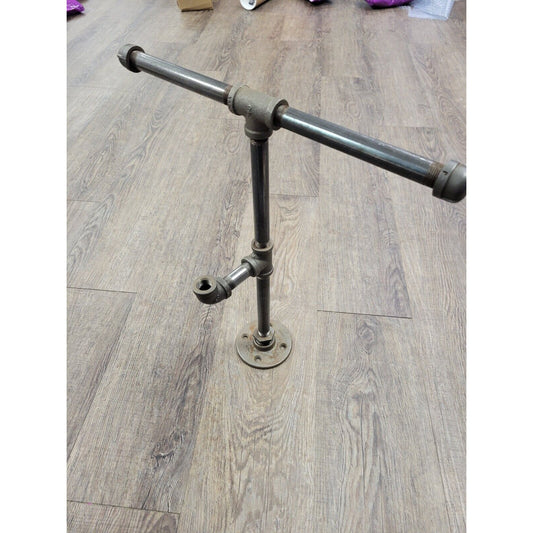 Steam Punk Industrial Decor Metal Pipe Towel Rack Coffee Cup Holder Contraption