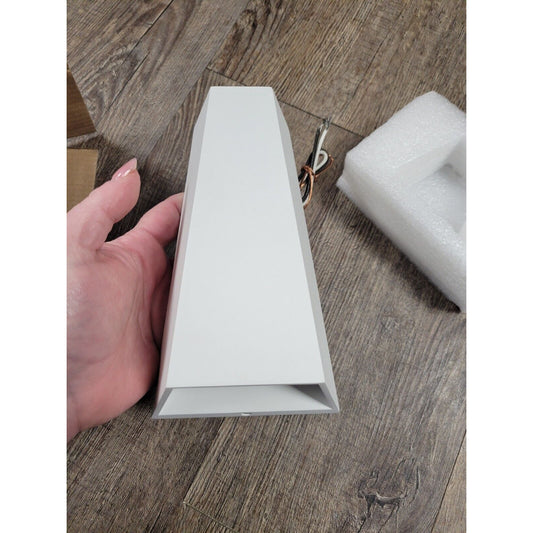Kuzco Drotto LED Outdoor Wall Light in White Sconce High End Luxury