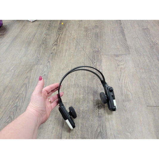 Vintage Sony SRF-FM1 FM Gray Stereo Headphone Analog Receiver Headset WORK RARE